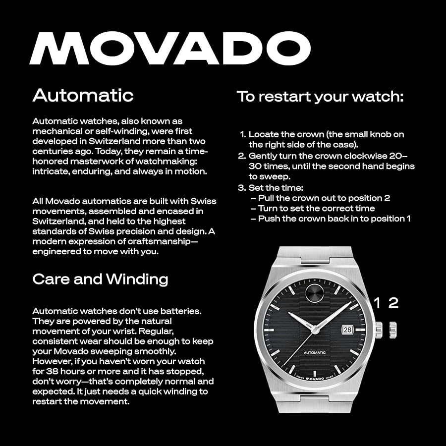Amazon.com: Movado S.E. Diver Automatic Men's Sport Watch